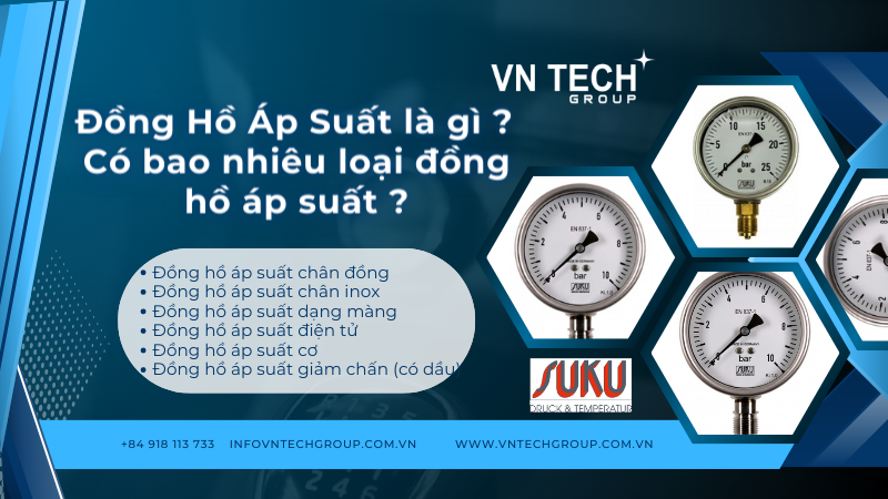 Đồng Hồ Áp Suất là gì ? Có bao nhiêu loại đồng hồ áp suất ?