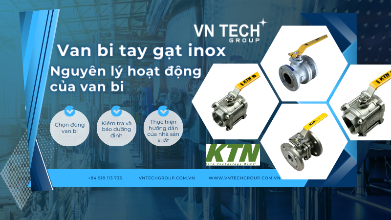 Van bi tay gạt inox là gì ? Nguyên lý hoạt động của van bi
