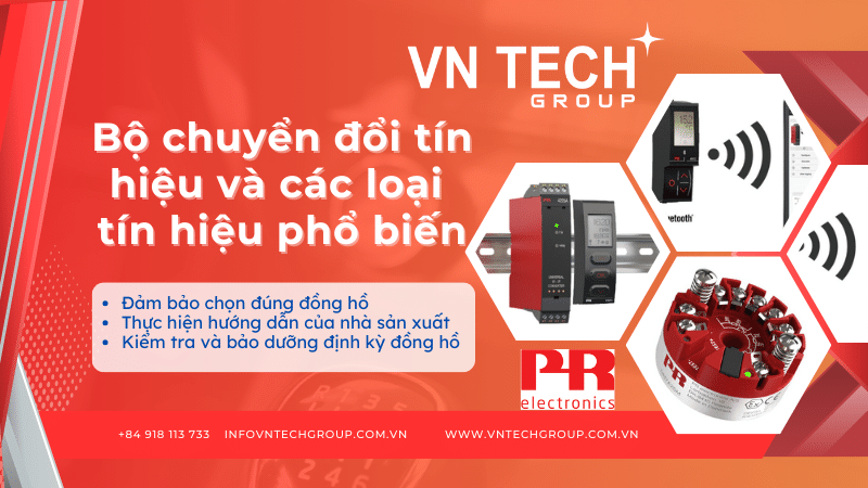 Bộ chuyển đổi tín hiệu và các loại tín hiệu phổ biến