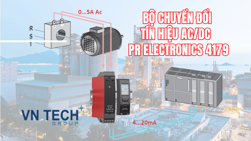 Bộ chuyển đổi tín hiệu AC/DC – PR Electronics 4179