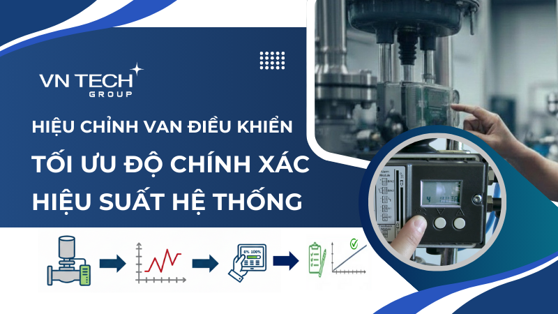 Hiệu chỉnh van điều khiển 0% – 100% | Tối ưu độ chính xác & hiệu suất hệ thống